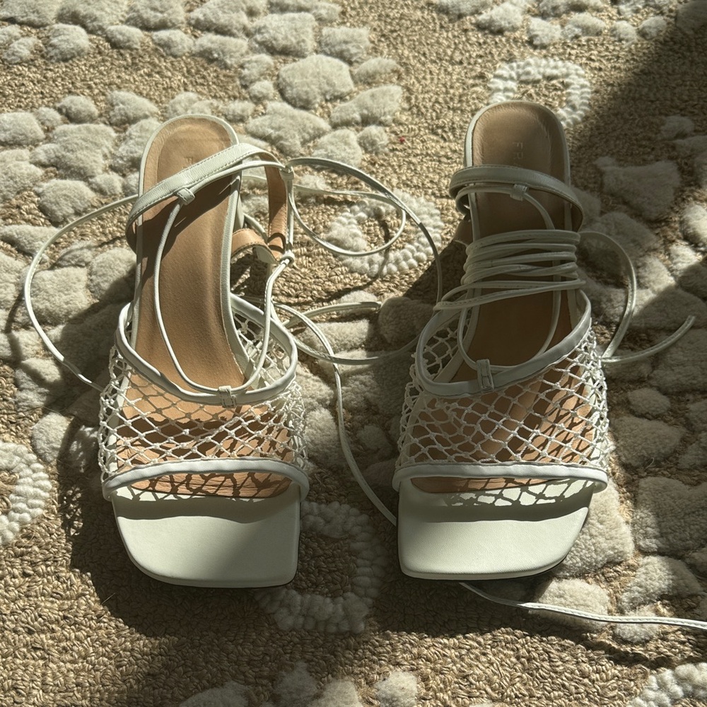 Frame White Women's Sandals